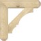 Ekena Millwork Balboa Craftsman Rough Sawn Bracket w/ Offset Brace, Douglas Fir, 8"W x 32"D x 32"H BKT0806X32X32BOA04RDF - alternate 2
